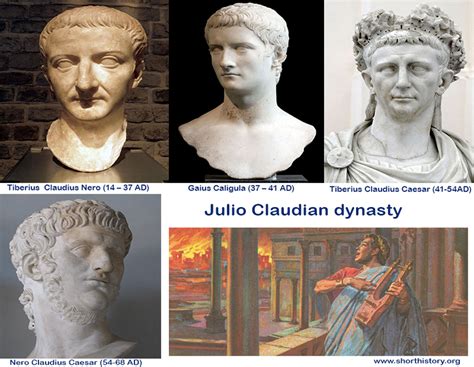 Julio – Claudian dynasty in Roman empire (14 – 69 AD) | Short history website