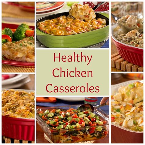 Healthy Chicken Casserole Recipes: 6 Easy Chicken Casseroles ...