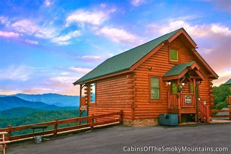 Pigeon Forge Cabin - Mountain Top View From $165.00