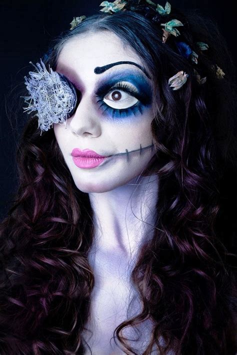 30 Creepy Halloween Makeup Ideas for Women to Try - Flawssy