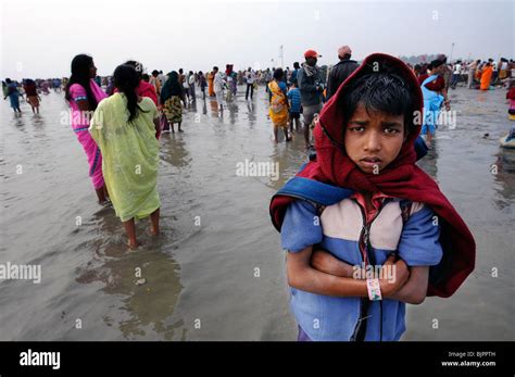 Ganga Sagar Mela festival in West Bengal, India Stock Photo - Alamy