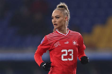 Alisha Lehmann - Switzerland vs Italy In UEFA Women's Nations League | See Photos