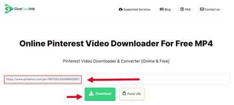 Pinterest Video Downloader / Download Pinterest Video, Gif & Image Free