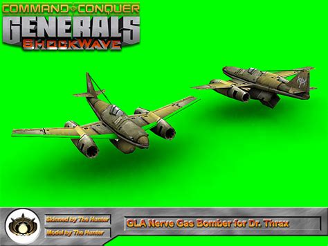 Nerve Gas Bomber for Dr.Thrax image - C&C: ShockWave mod for C&C: Generals Zero Hour - ModDB