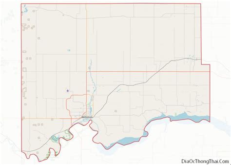 Map of Williams County, North Dakota - Địa Ốc Thông Thái