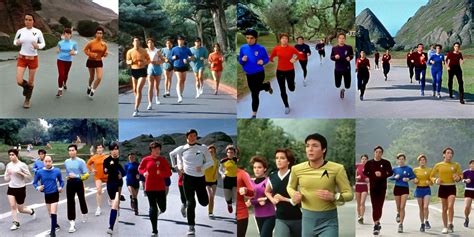 Wesley Crusher and a group of other starfleet ensigns | Stable ...