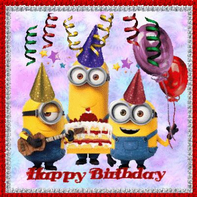 Fun Minion Happy Birthday Animated Quote Pictures, Photos, and Images ...