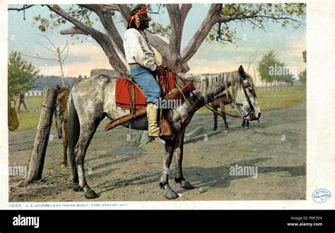 US Government Indian Scout Stock Photo - Alamy