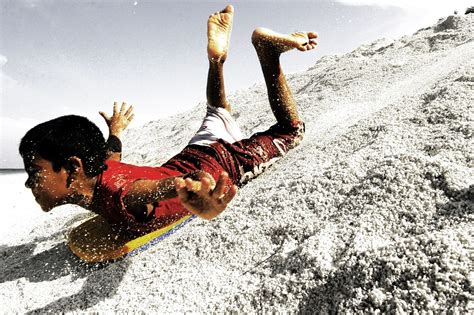 Snowboarding in Maldives | "Why snowboard when u can sandboa… | Flickr