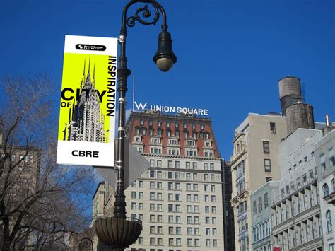 New York City | Manhattan | Street Pole Banner Design on Behance