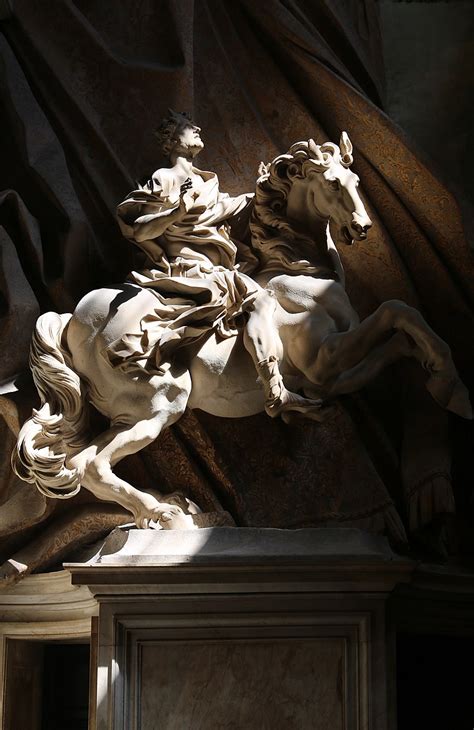 The Vision of Constantine (Bernini) - Wikipedia | Bernini sculpture, Roman sculpture, Ancient ...