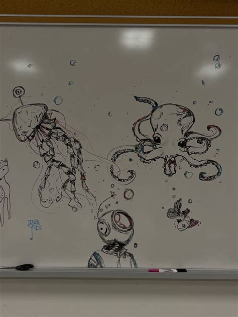 My Whiteboard Art | Whiteboard art, White board drawings, Doodle art ...