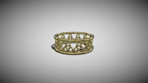 Celtic ring - Download Free 3D model by Leiona Chung (@LeionaChung ...