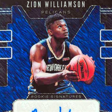 Zion Williamson Rookie Cards Guide, Top RC List, Best Autographs