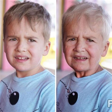 Tried the face app old filter on my toddler. I don’t know whether to laugh or be terrified | Odd ...