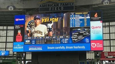 Brewers unveil giant new scoreboard | Latest News | insightonbusiness.com