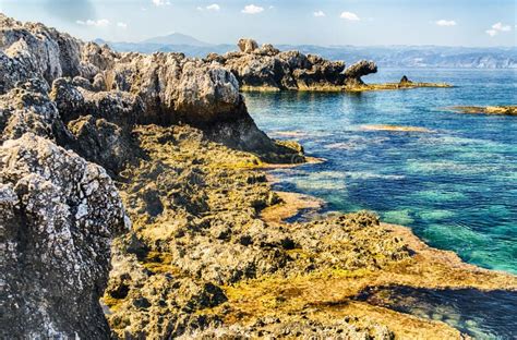 Mediterranean Beach in Milazzo, Sicily Stock Photo - Image of vacation, beautiful: 46831090