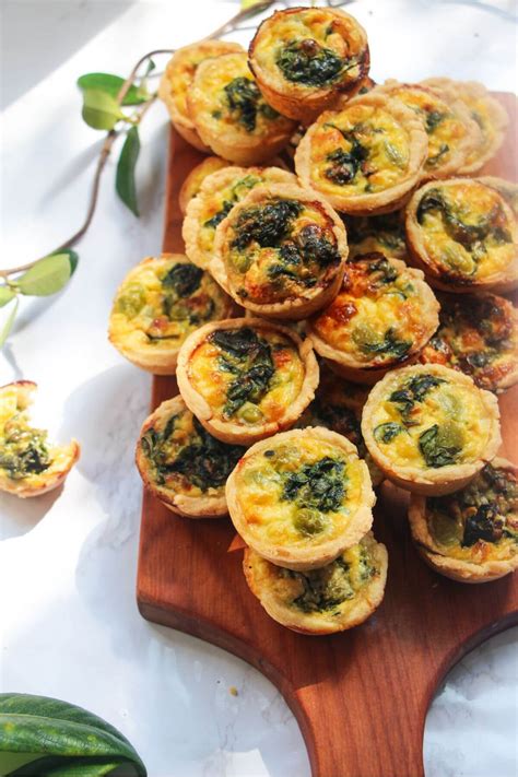 Mini Party Coronation Quiches - Quick, Easy Recipe - Dished by Kate