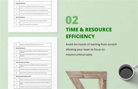 Social Media Compliance Checklist Template in Word, PDF, Google Docs - Download | Template.net