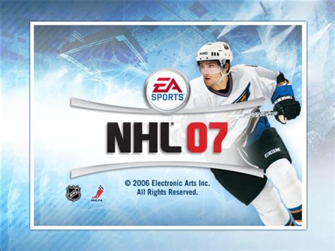 Download NHL 07 (Windows) - My Abandonware