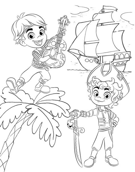 Santiago of the Seas Coloring Pages - Best Coloring Pages For Kids