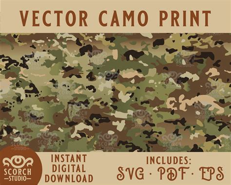 Operational Camouflage Pattern OCP Vector Camouflage Pattern Digital ...