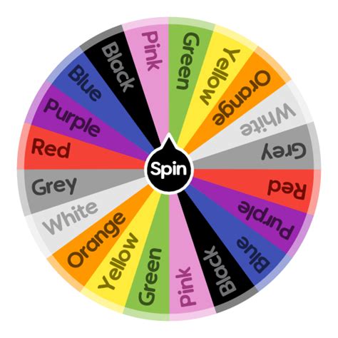 Outfit Colour | Spin The Wheel App