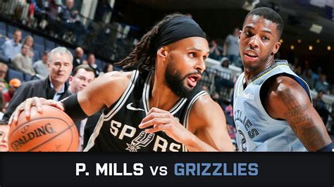 Patty Mills' Highlights: 22 PTS, 3 AST, 1 STL, 6 threes at Grizzlies (12.02.2019) - YouTube