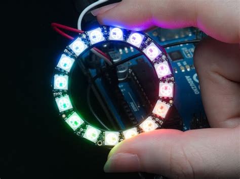 Arduino com painel de Led RGB 8x8 e Anel de led RGB WS2812 - Arduino e Cia