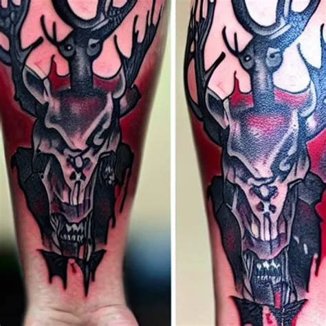 Details more than 66 wendigo skull tattoo latest - in.cdgdbentre