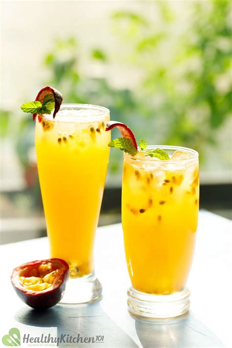 Passion Fruit Juice Recipe - A Sweet, Tart, Refreshing Summer Beverage