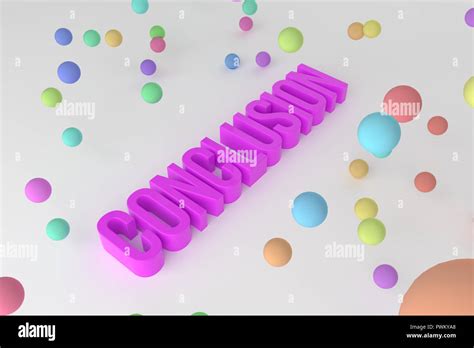 Conclusion, business conceptual colorful 3D rendered words. Good for ...