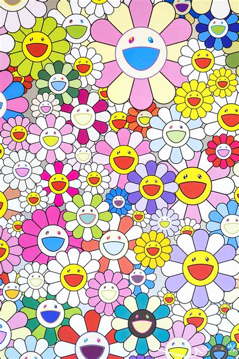 Takashi Murakami Flower iPhone Wallpapers - Wallpaper Cave