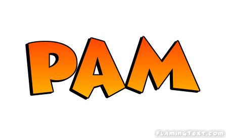 Pam Logo | Free Name Design Tool from Flaming Text