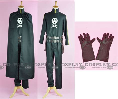 Custom Harlock Cosplay Costume from Space Pirate Captain Harlock ...