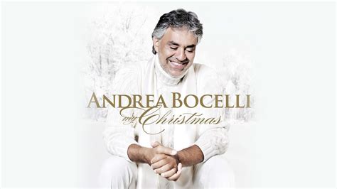 Andrea Bocelli - White Christmas Lyrics - YouTube