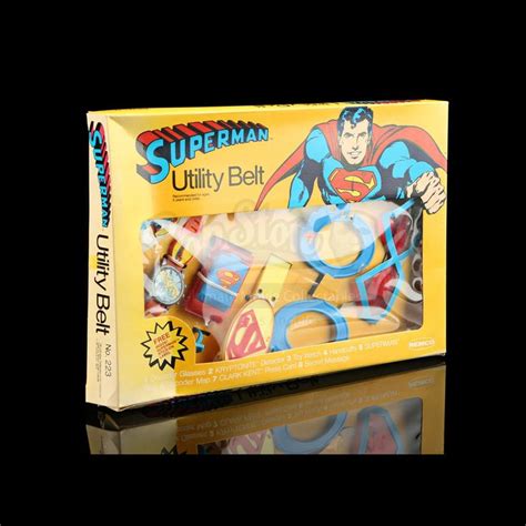 Lot 572 - Vintage Toys Collectibles Live Auction Superman Utility Belt ...