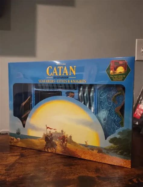 CATAN 3D EDITION Seafarers and Cities & Knights Board Game Expansion - NEW $289.99 - PicClick