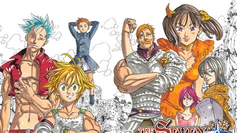 Ban Diane Escanor Gowther King Meliodas Merlin HD The Seven Deadly Sins Wallpapers | HD ...