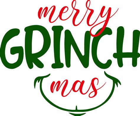 Merry Grinchmas Svg Merry Christmas Svg Christmas Baby Gift | Etsy