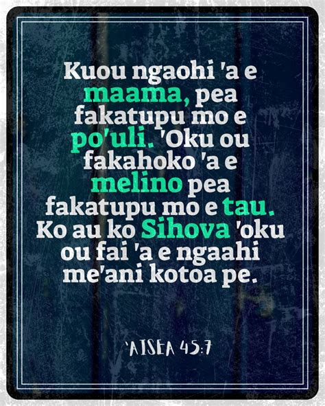 Pin on Tongan Biblical Quotes