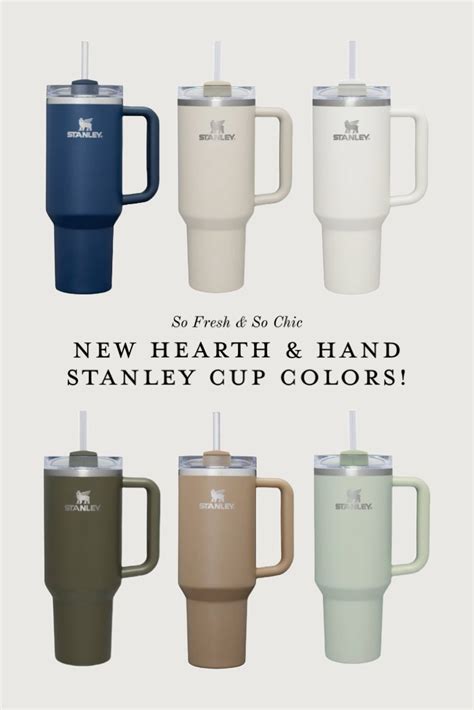 the new hearth & hand stanley cup colors are available in multiple ...