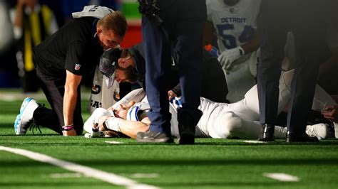 Aidan Hutchinson injury: Detroit Lions react to gruesome leg fracture