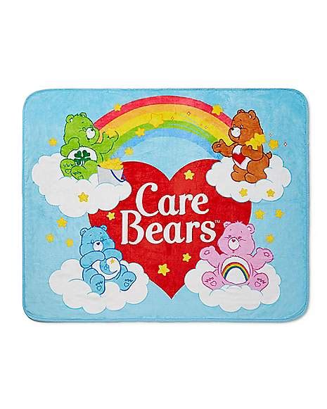 Care Bears Fleece Blanket - Spencer's