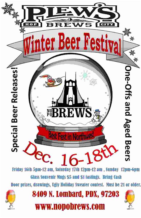 Plew's Brews 1st Annual Winter Beer Festival