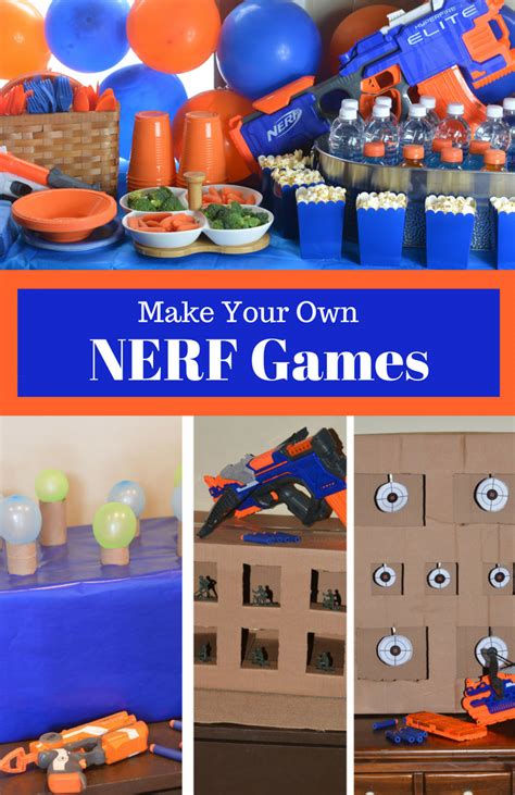 Nerf Party Ideas - Host the Ultimate Nerf Party - Mommy's Fabulous Finds