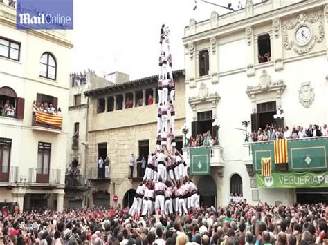 Human Tower Collapses During Religious Festival In Catalonia