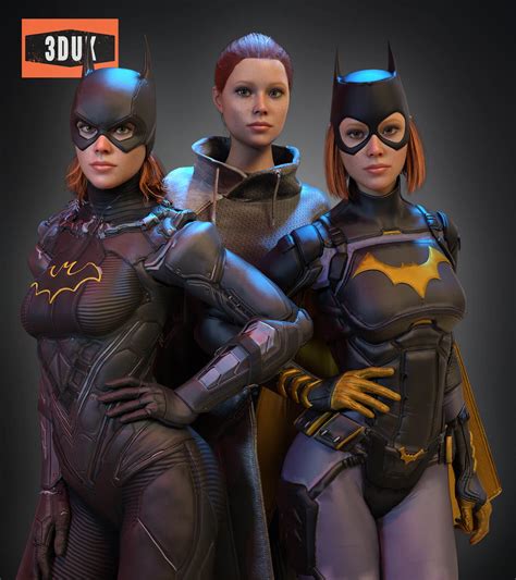 Batgirl Gotham Knights For G8F – PACK 2 (Removed From Store) 2024 - Free Daz 3D Models