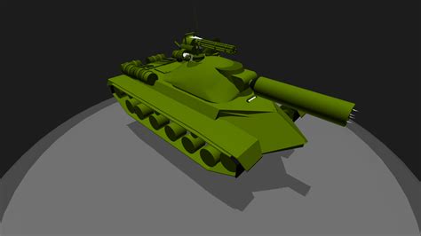 SimplePlanes | Soviet Heavy Tank armed???? with some of the best guns on download,this tank is ...