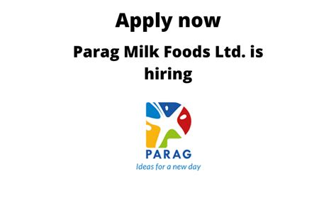 Parag Milk Foods is Hiring | Engineer Mechanical | - Mechanical Jobs ...